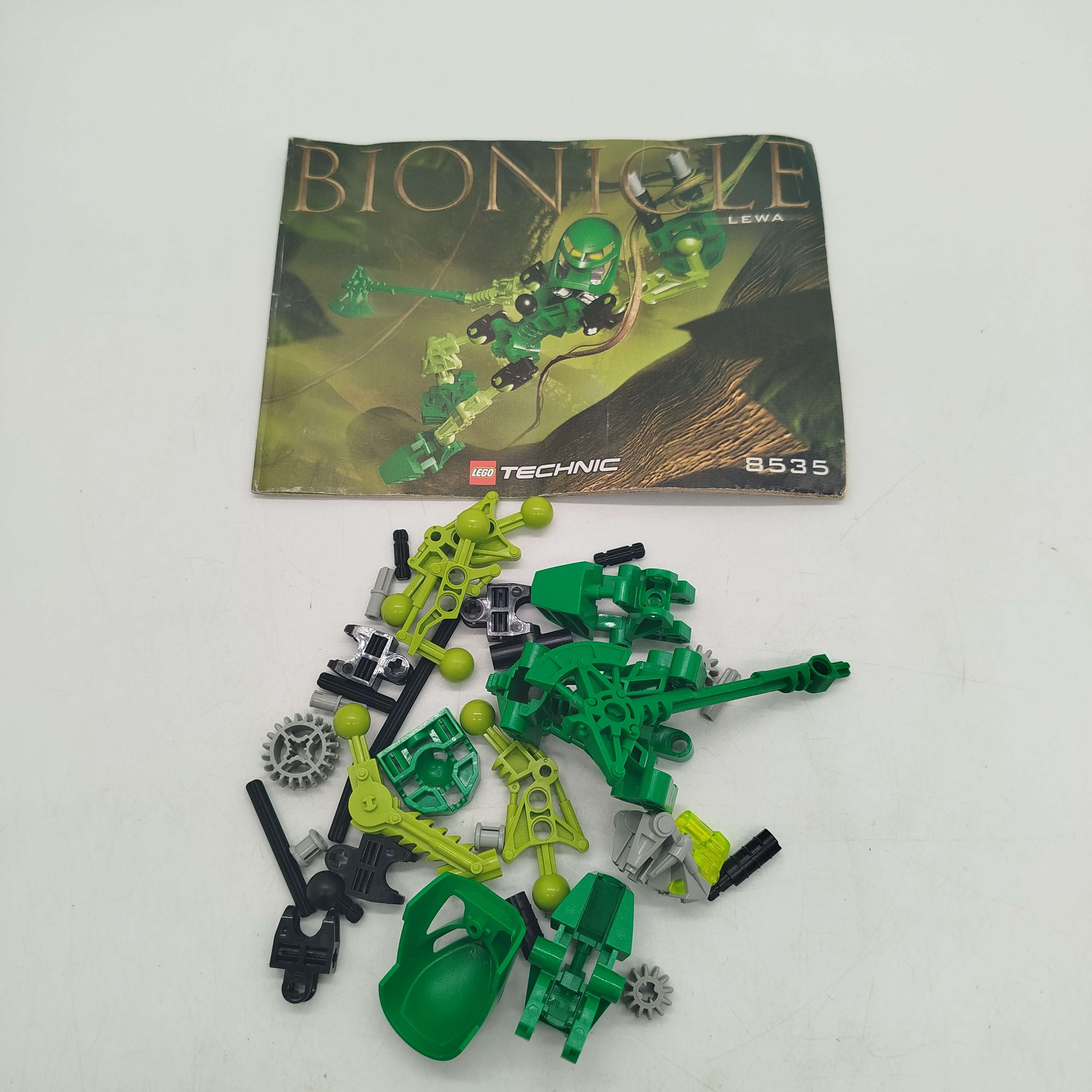 LEGO Bionicle 8535 Lewa Figur, gebraucht, ab 6 7 8 Jahre | ✅ geprüft